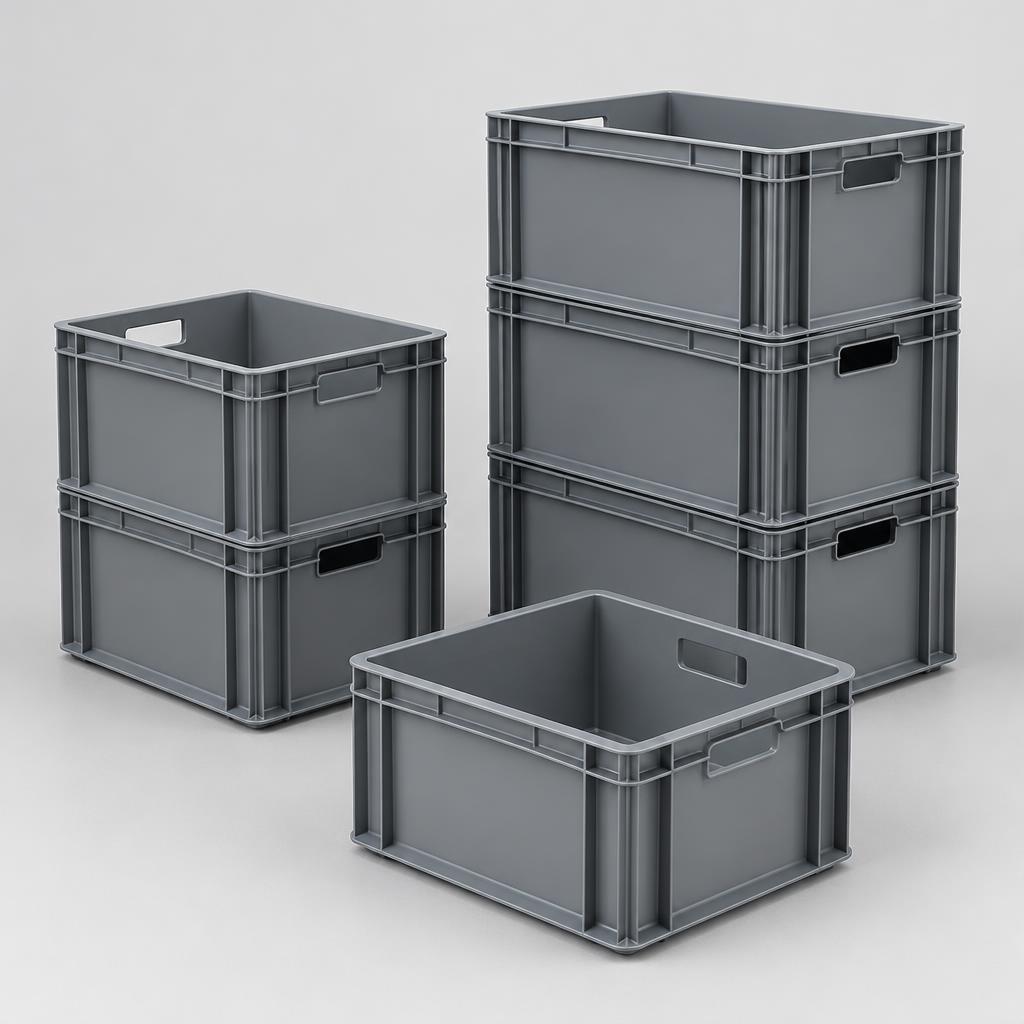 Plastic Storage Crates